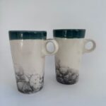 Büyük Kupa Bardak 2’Li Set Mug (El Yapımı) - Görsel 4