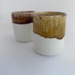 Seramik Bardak Mug Kupa 2’Li Set (El Yapımı)